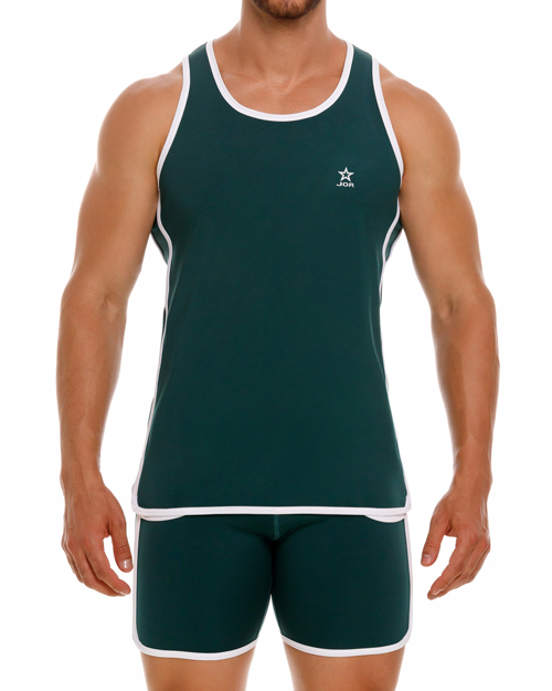 2135 WIMBLEDOM TANK TOP  GREEN