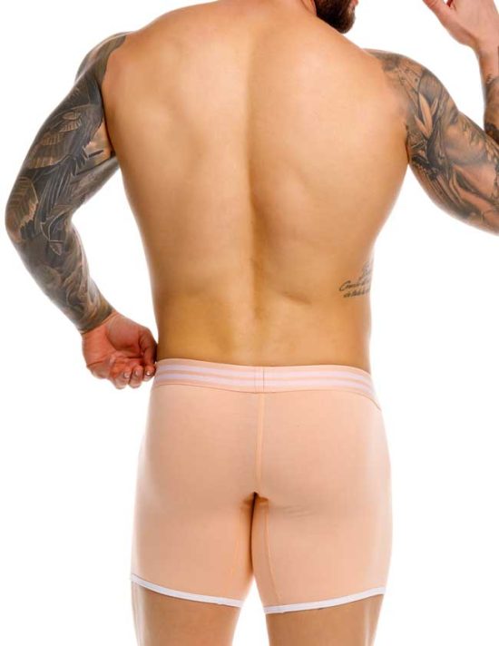 2319 COLLEGE LONG BOXER TANGERINE