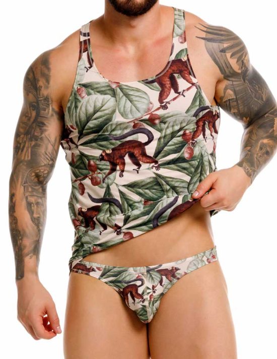 2376 MADAGASCAR DUO TANK TOP-BIKINI PRINTED