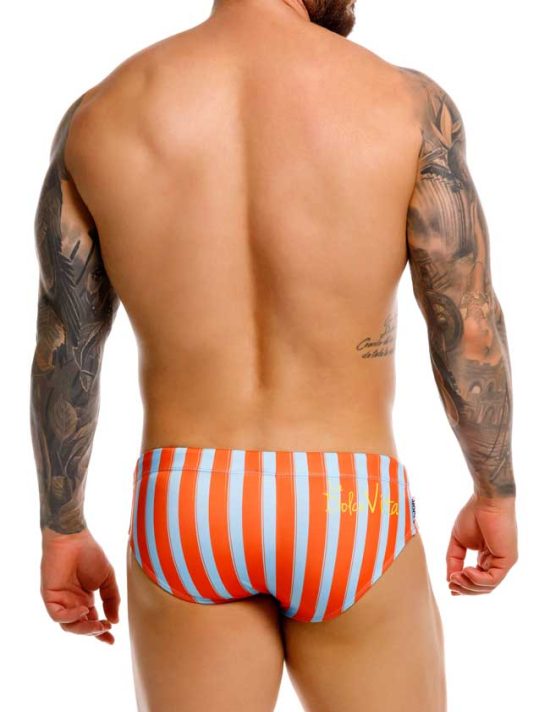 2390 ITALY SWIM BRIEF  ORANGE