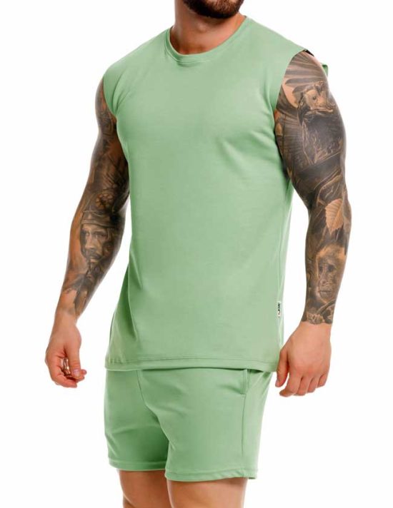 2408 CHICAGO TANK TOP GREEN