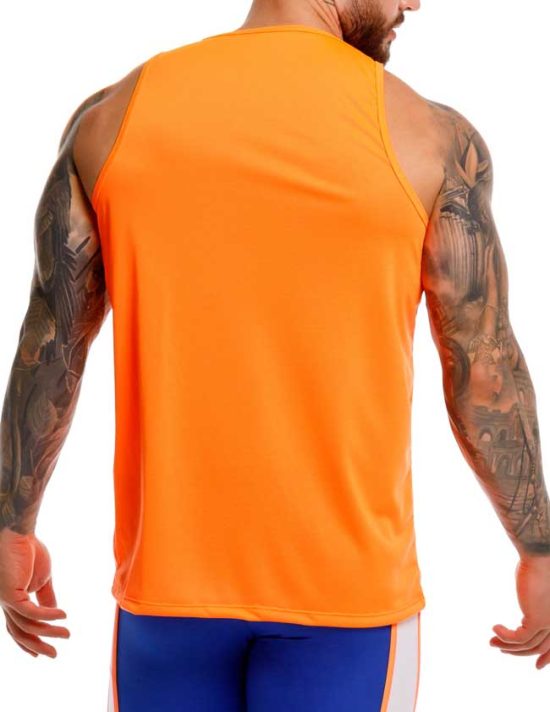 2411 BIKER TANK TOP ORANGE