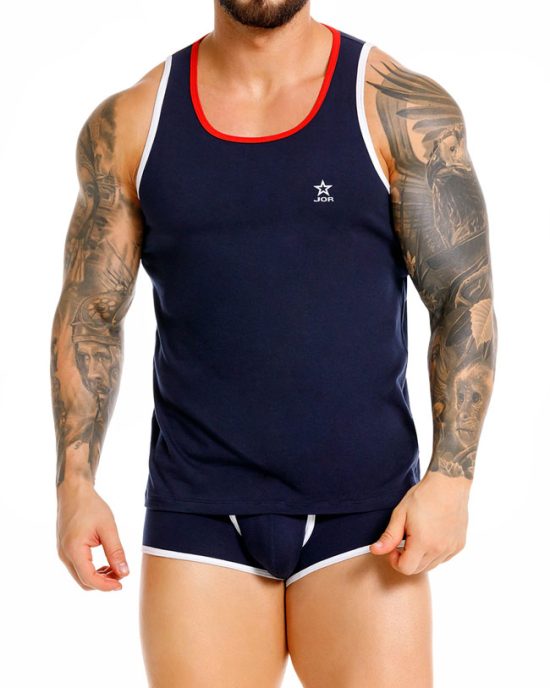 2438 DELTA TANK TOP BLUE