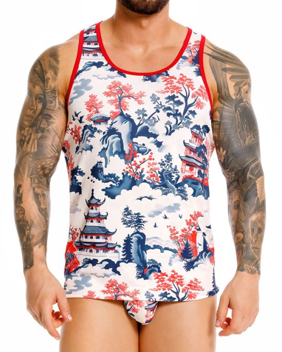 2473 BEIJIN TANK TOP PRINTED