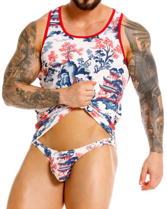 2474 BEIJIN DUO TANK TOP-BIKINI PRINTED