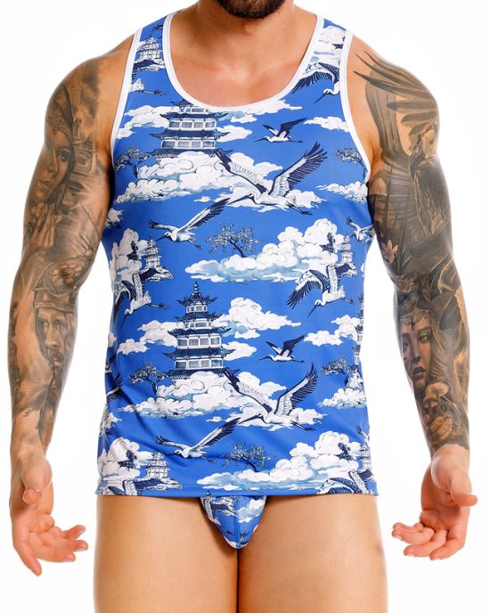 2476 SHANGHAI TANK TOP BLUE