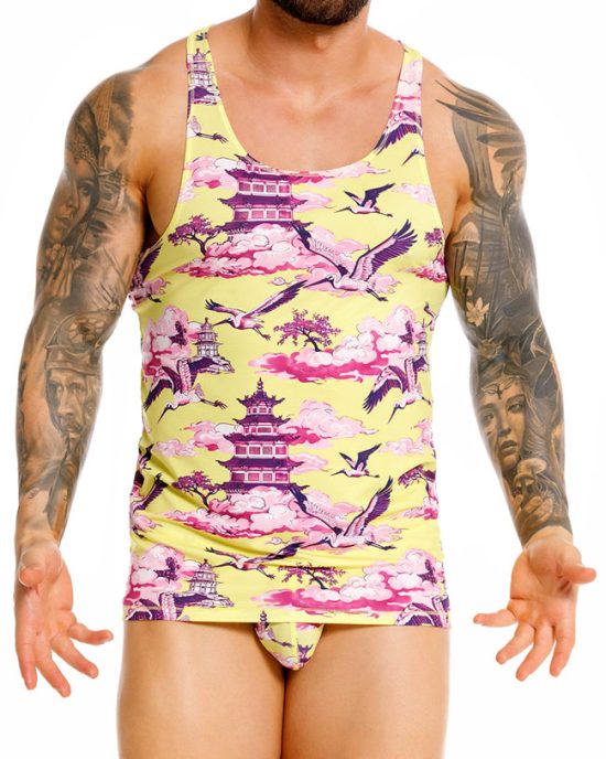 2476 SHANGHAI TANK TOP YELLOW