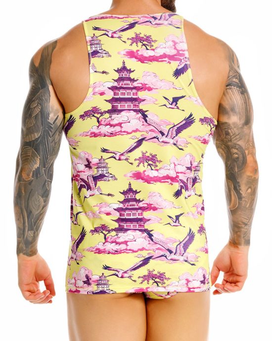 2477 SHANGHAI DUO TANK TOP-BIKINI YELLOW