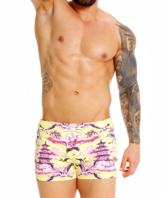 2504 SHANGHAI MINI SHORT YELLOW