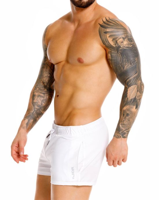 2506 HAWAII MINI SHORT WHITE