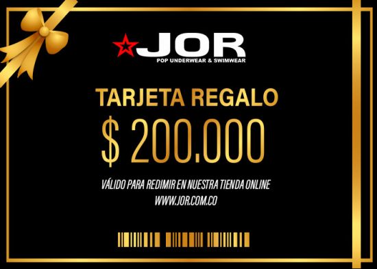 TARJETA DE REGALO - $200.000