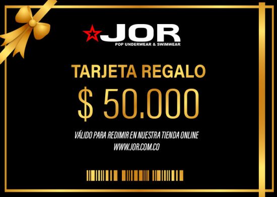 TARJETA DE REGALO - $50.000