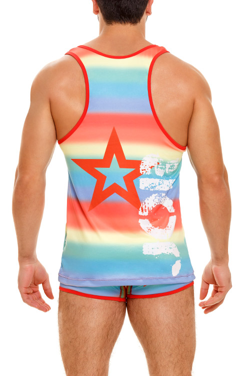 1756 PARTY TANK TOP  PRINTED