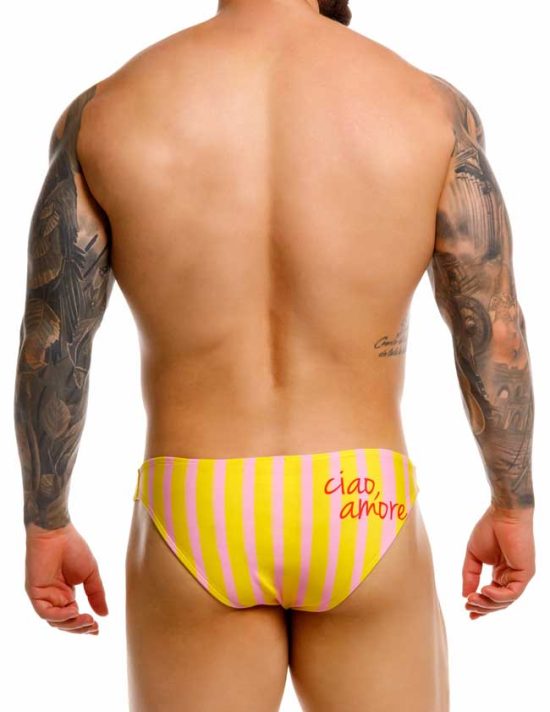 2391 ITALY SWIM BIKINI YELLOW